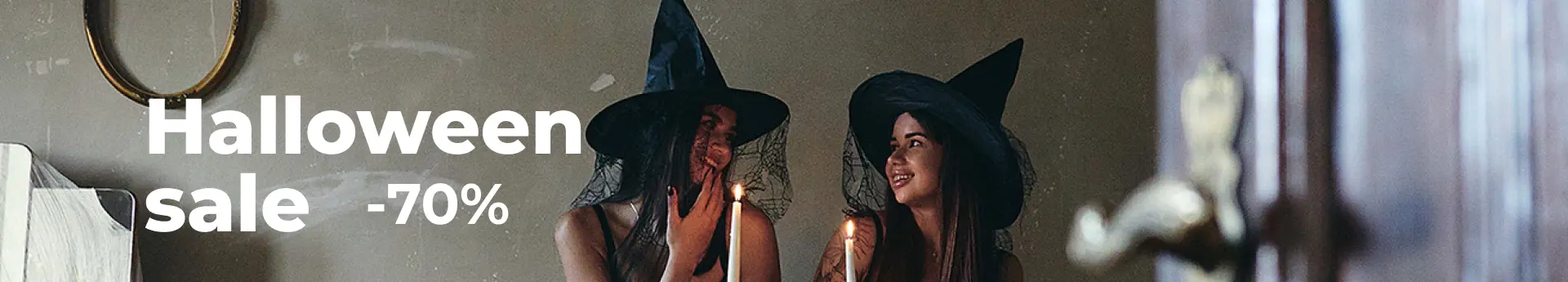 Halloween Sale do -70%! 