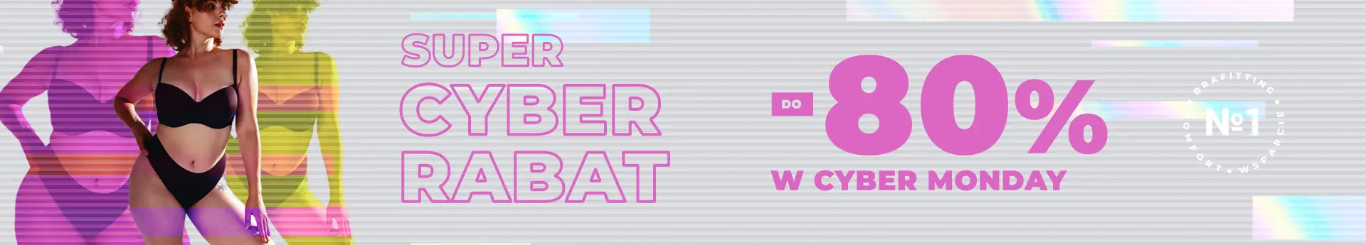 Super cyber rabat do -80% w Cyber Monday!
