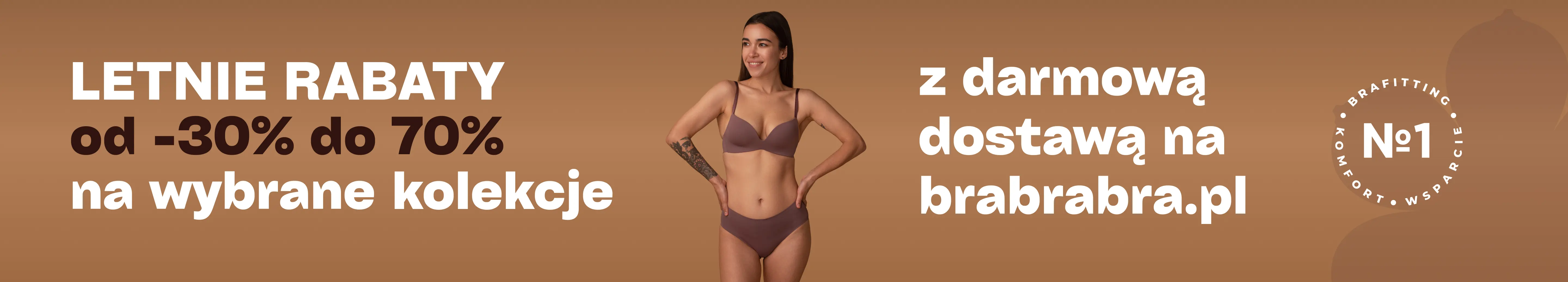 Letnie rabaty do 70% na wybrane kolekcje z darmową dostawą!