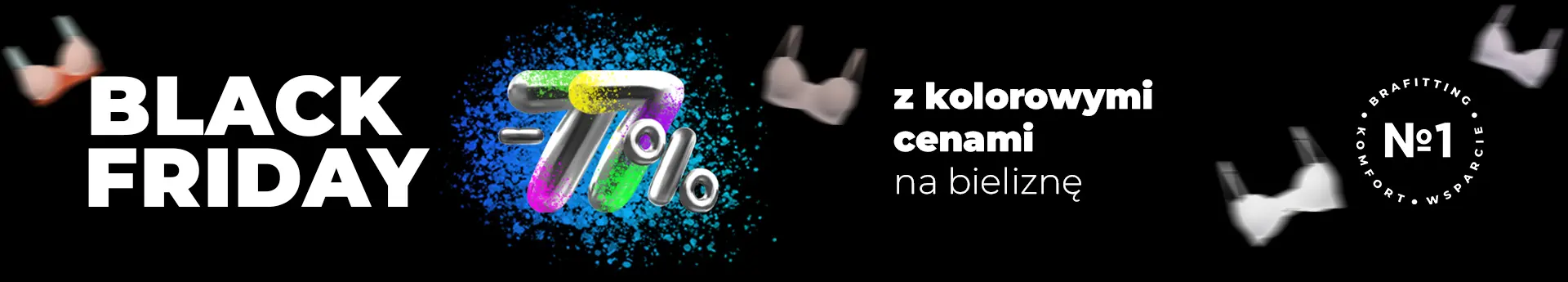 Black friday z kolorowymi cenami do -77%!