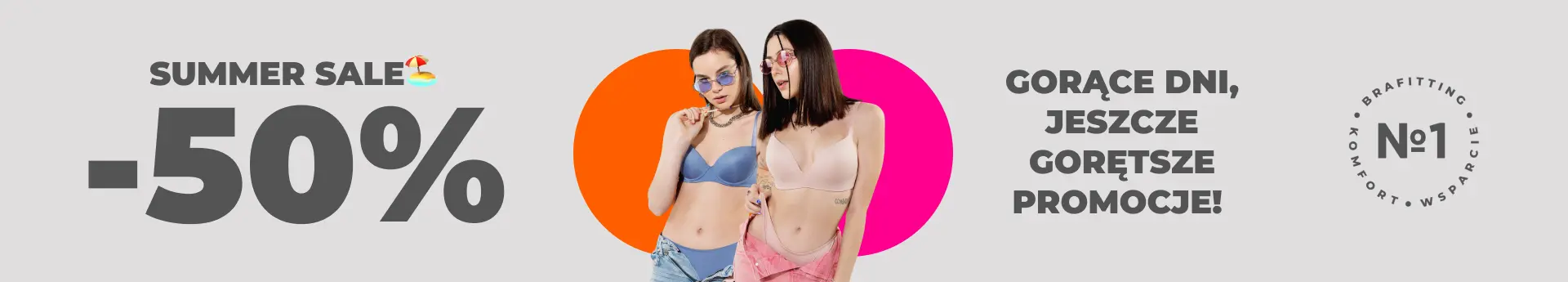 SUMMER SALE ze zniżką do -50%!