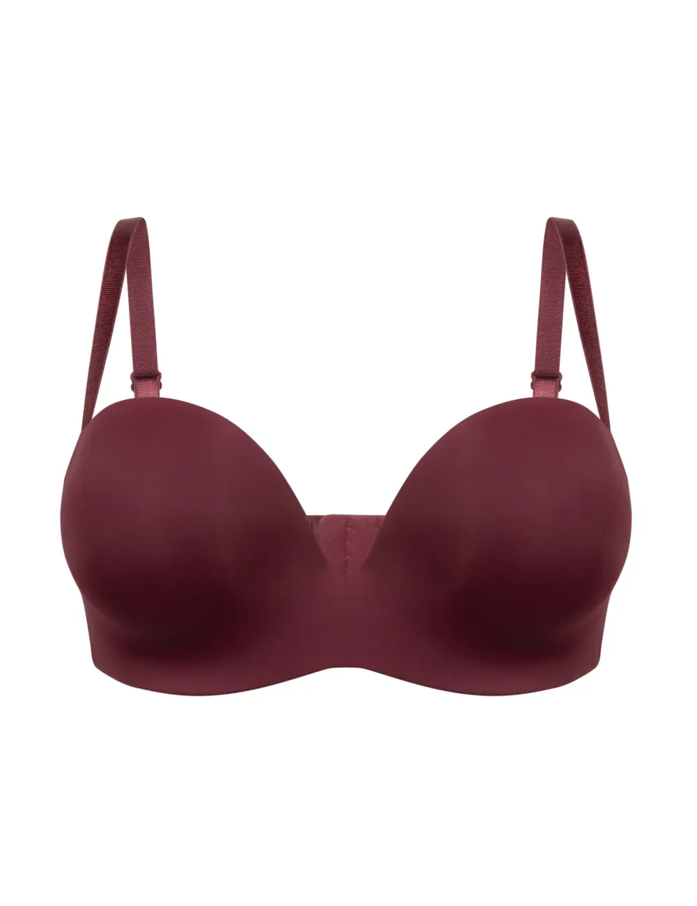 Biustonosz push-up 225C bordo
