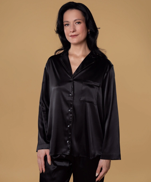 Koszulka nocna 004BV czarna