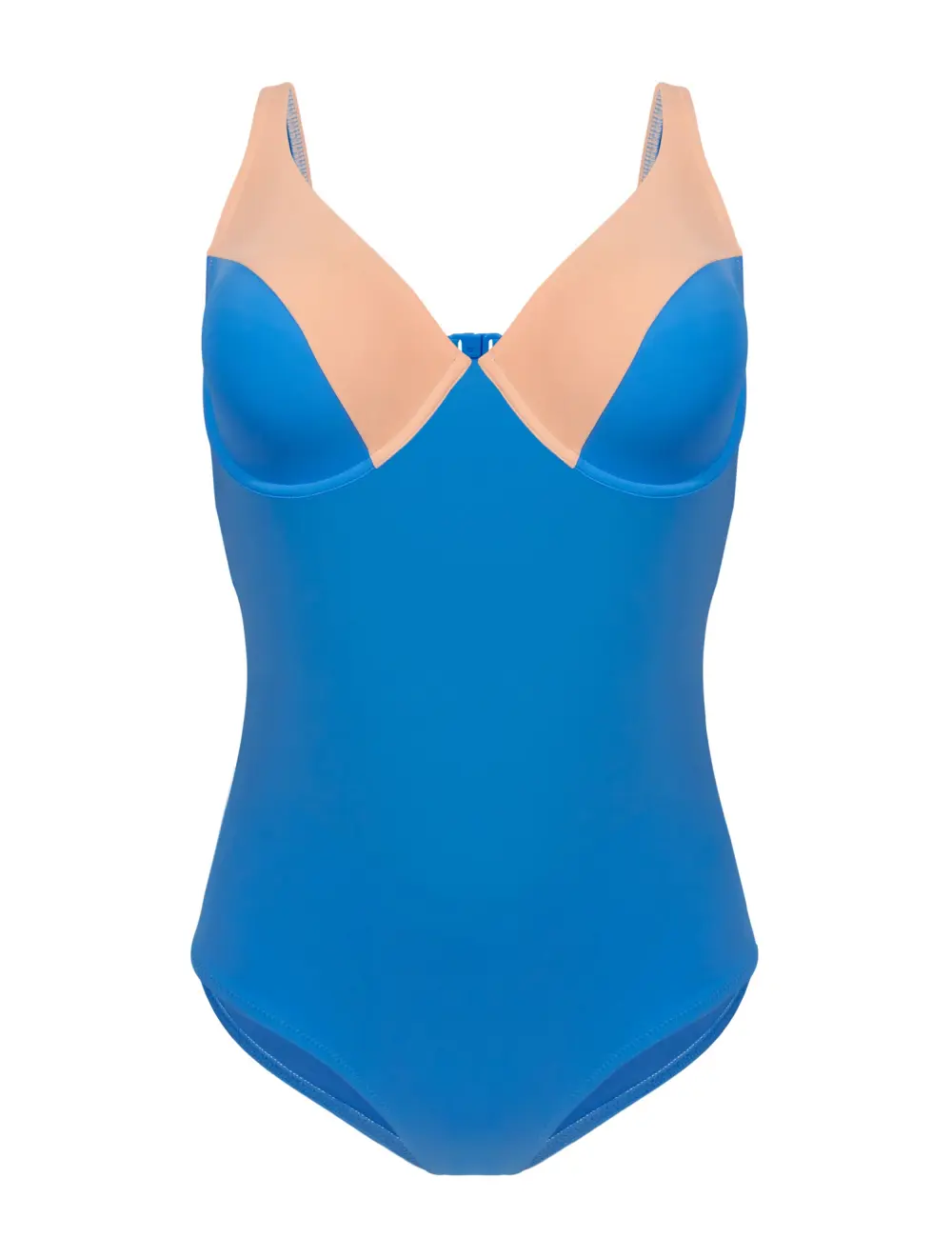 Jednoczęściowy kostium kąpielowy SH909 niebieski