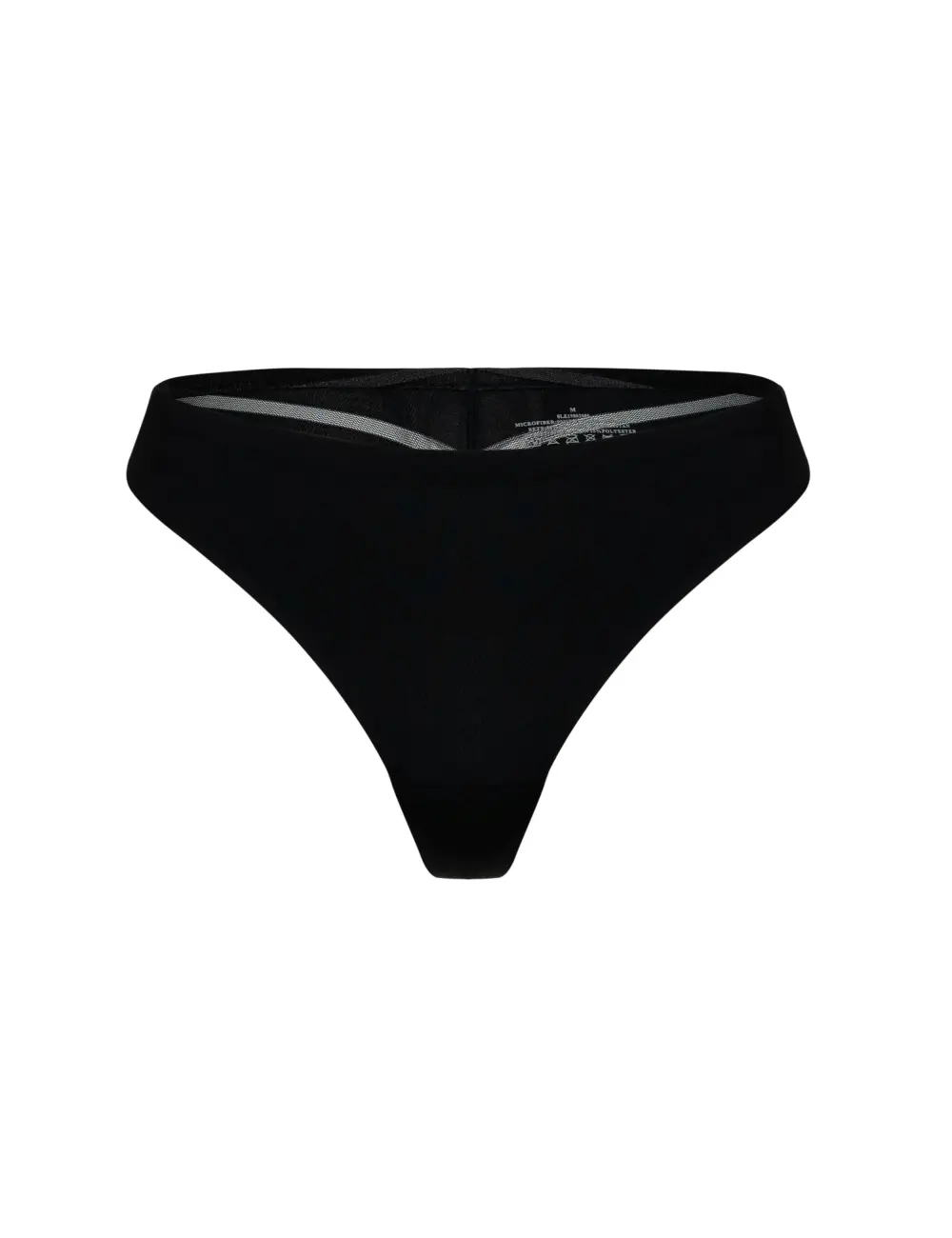 Majtki stringi 005C czarne