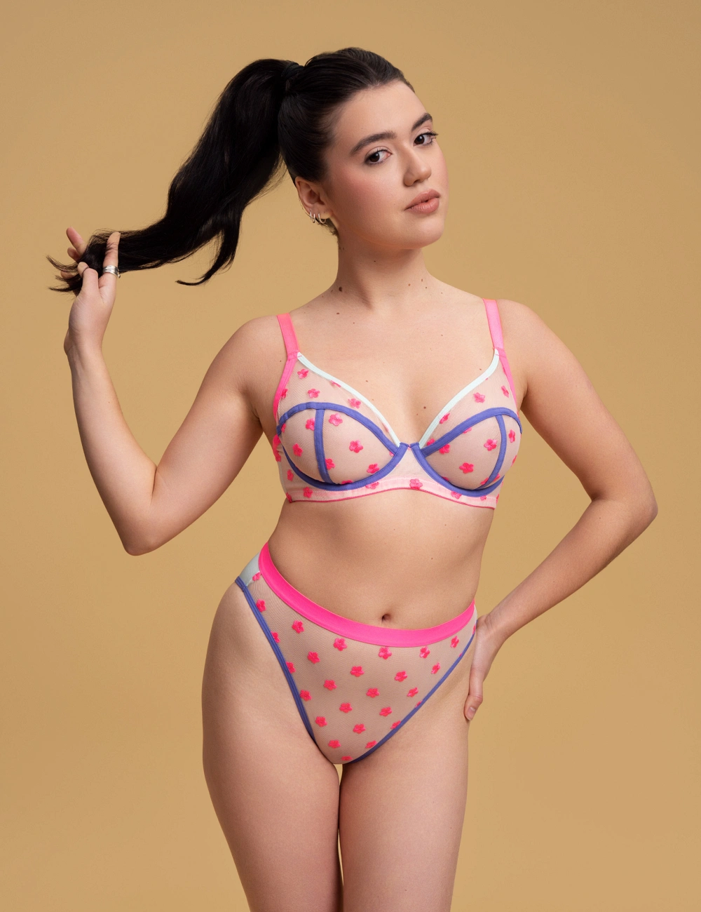 Biustonosz z miękką miseczką 052FX mięta