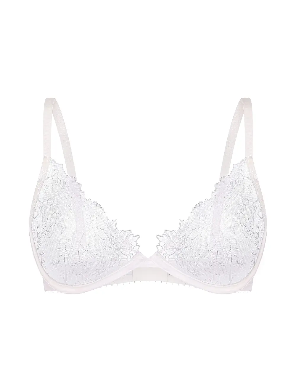 Biustonosz z miękką miseczką 064SR biały