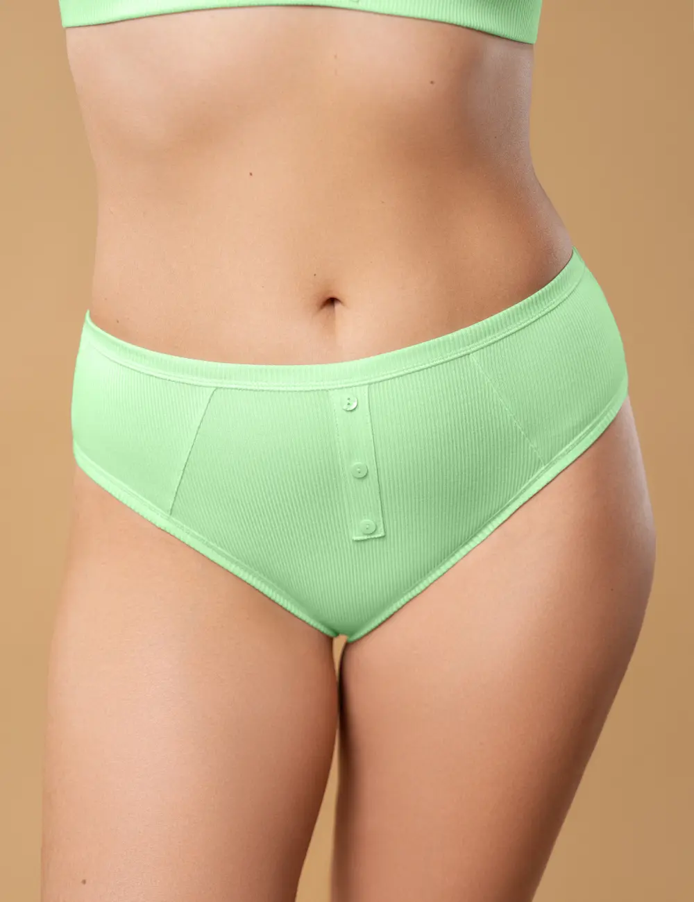 Majtki figi wysokie 201GT mięta