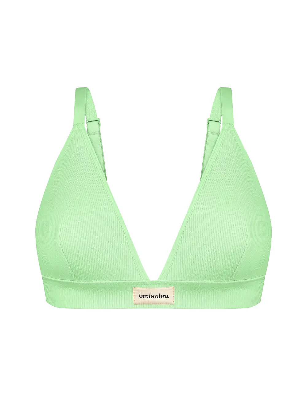 Biustonosz z miękką miseczką 014GT mięta