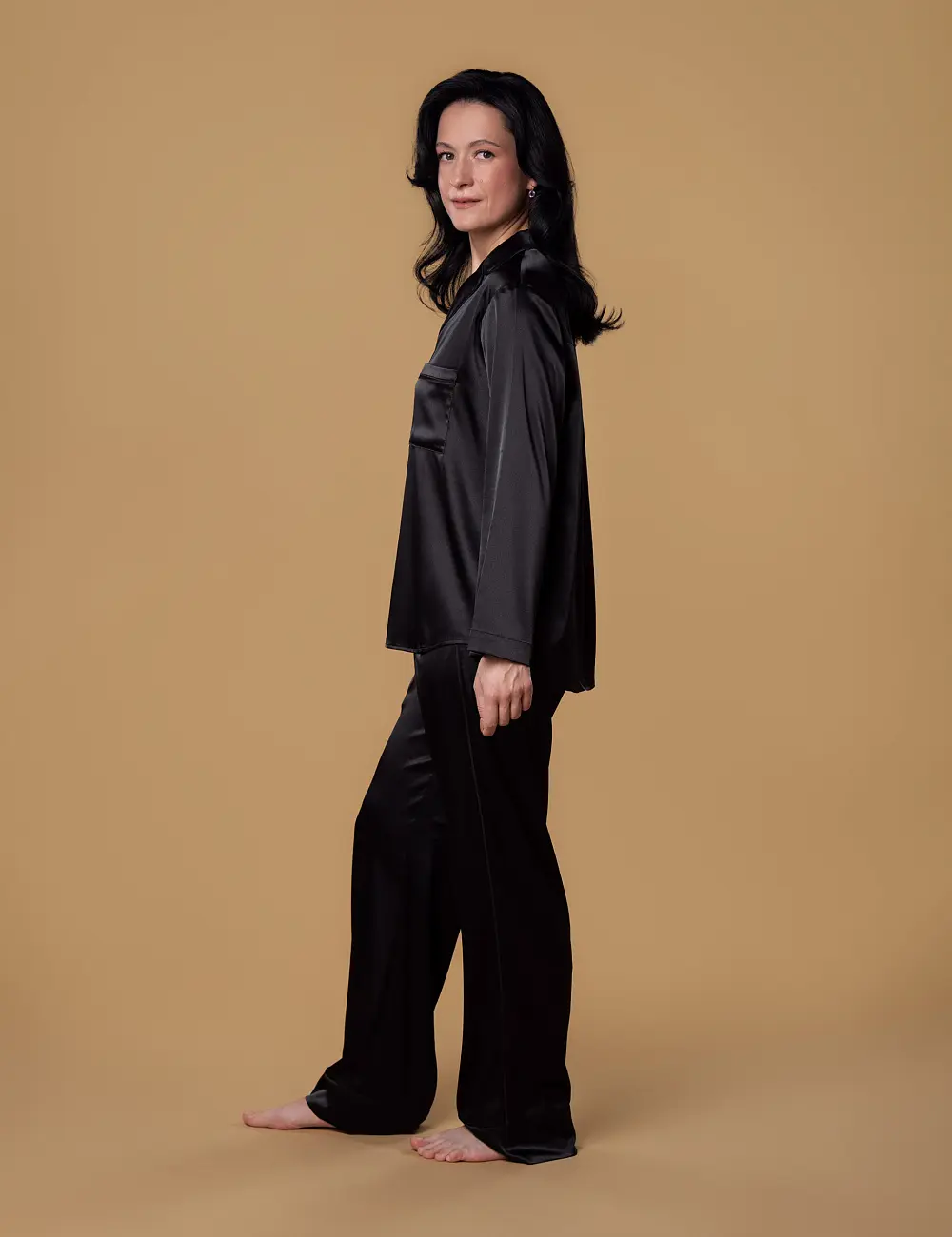 Spodnie 010BV czarne