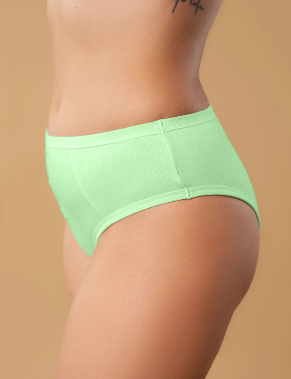 Majtki figi wysokie 201GT mięta