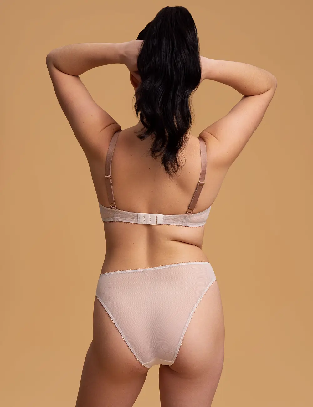 Biustonosz push-up 102SR migdałowy