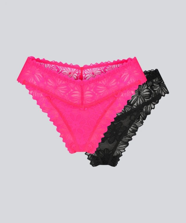 Majtki stringi 002MV (2 szt.)