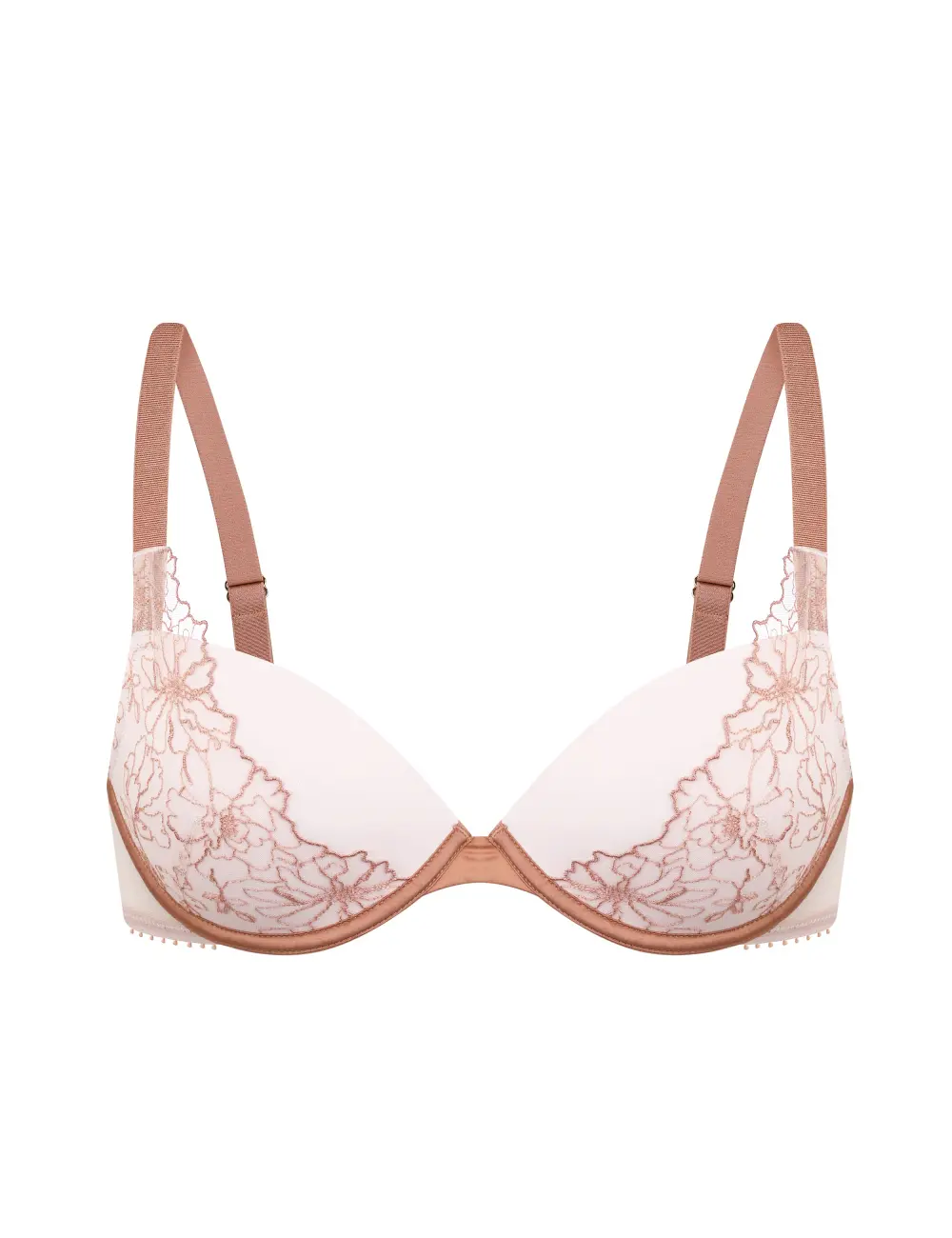 Biustonosz push-up 102SR migdałowy