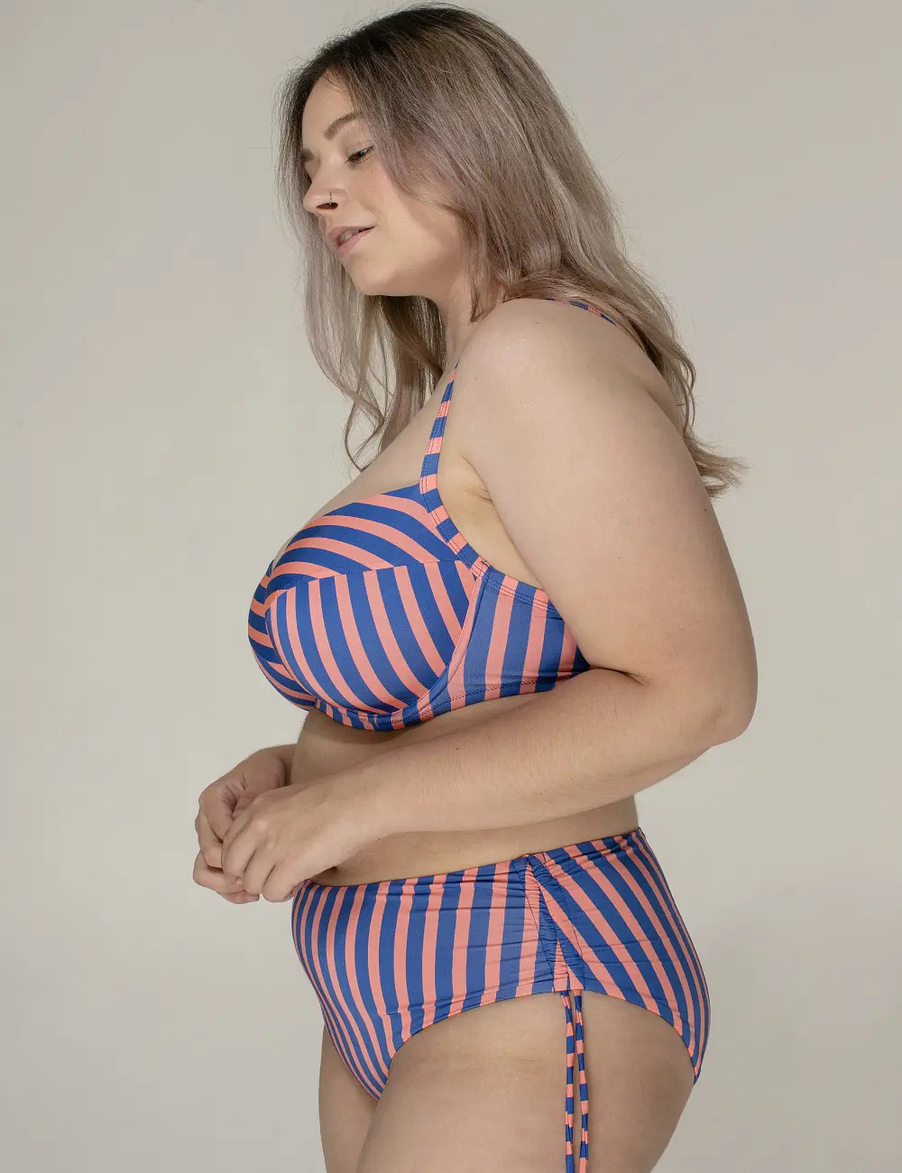 Majtki kąpielowe 522V niebieski