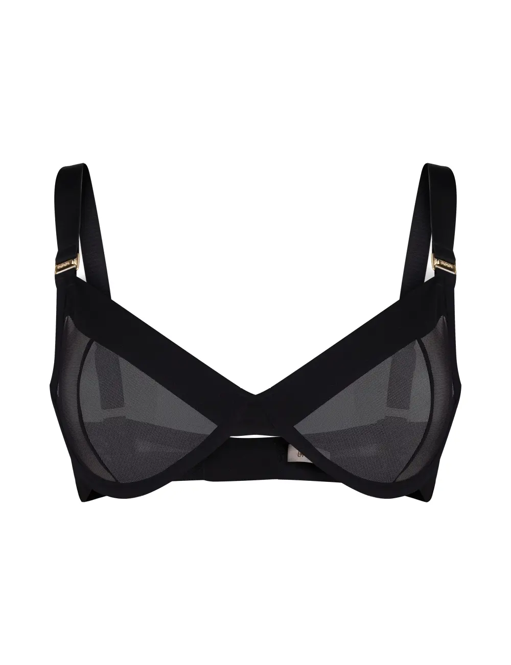 Biustonosz z miękką miseczką 040DT czarny