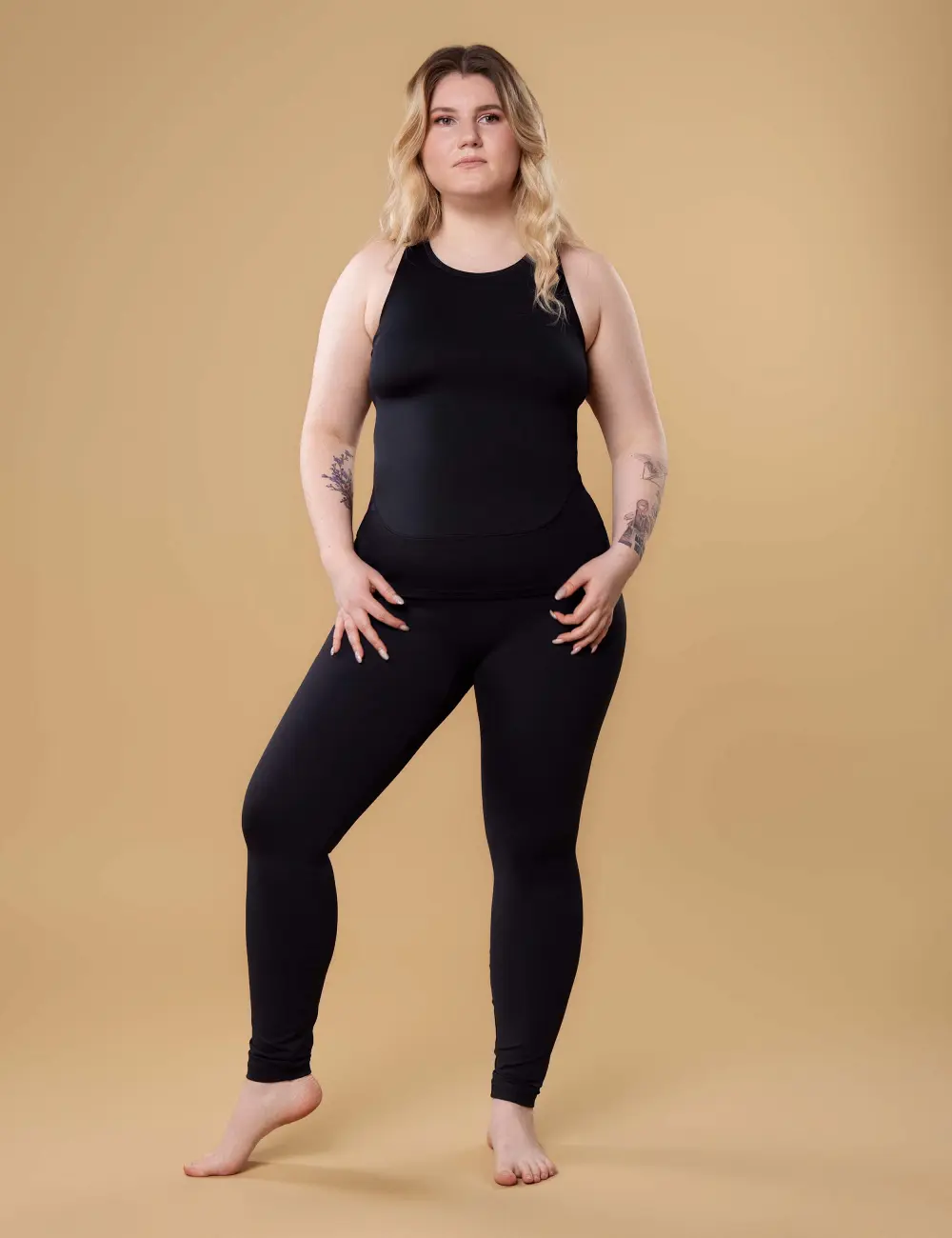 Legginsy 411UP czarne