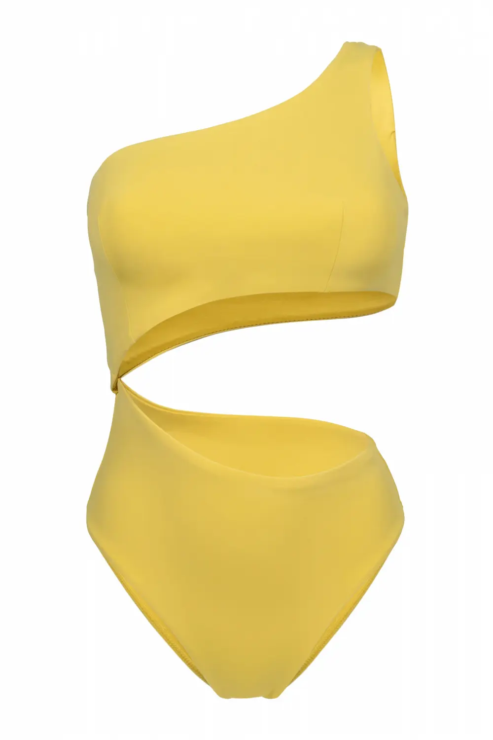 Strój kąpielowy jednoczęściowy 500SM żółty