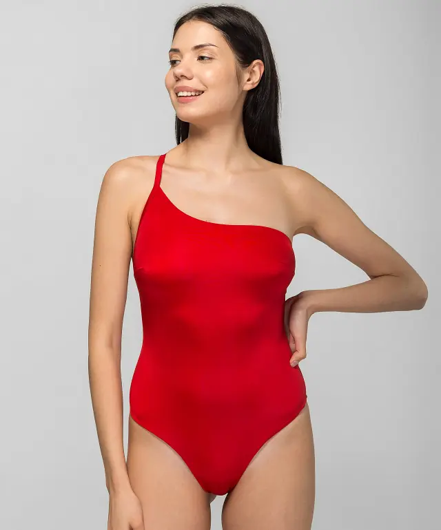 Jednoczęściowy kostium kąpielowy 309S czerwony