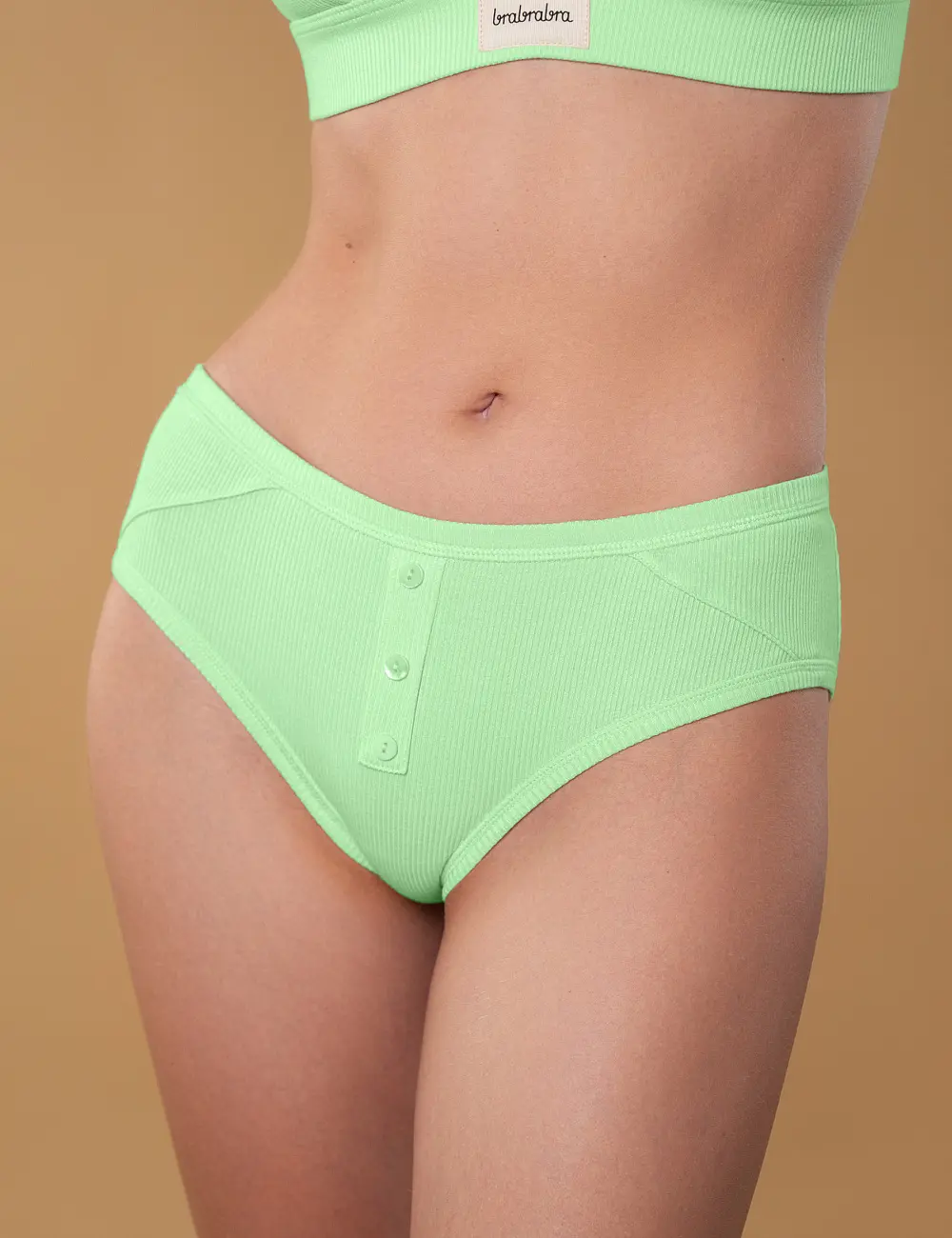 Majtki briefy 003GT mięta