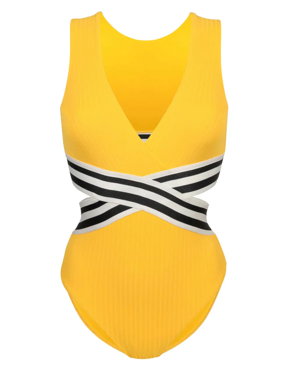 Jednoczęściowy kostium kąpielowy 209K żółty 
