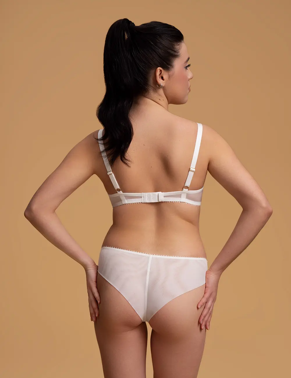 Biustonosz push-up 102SR biały