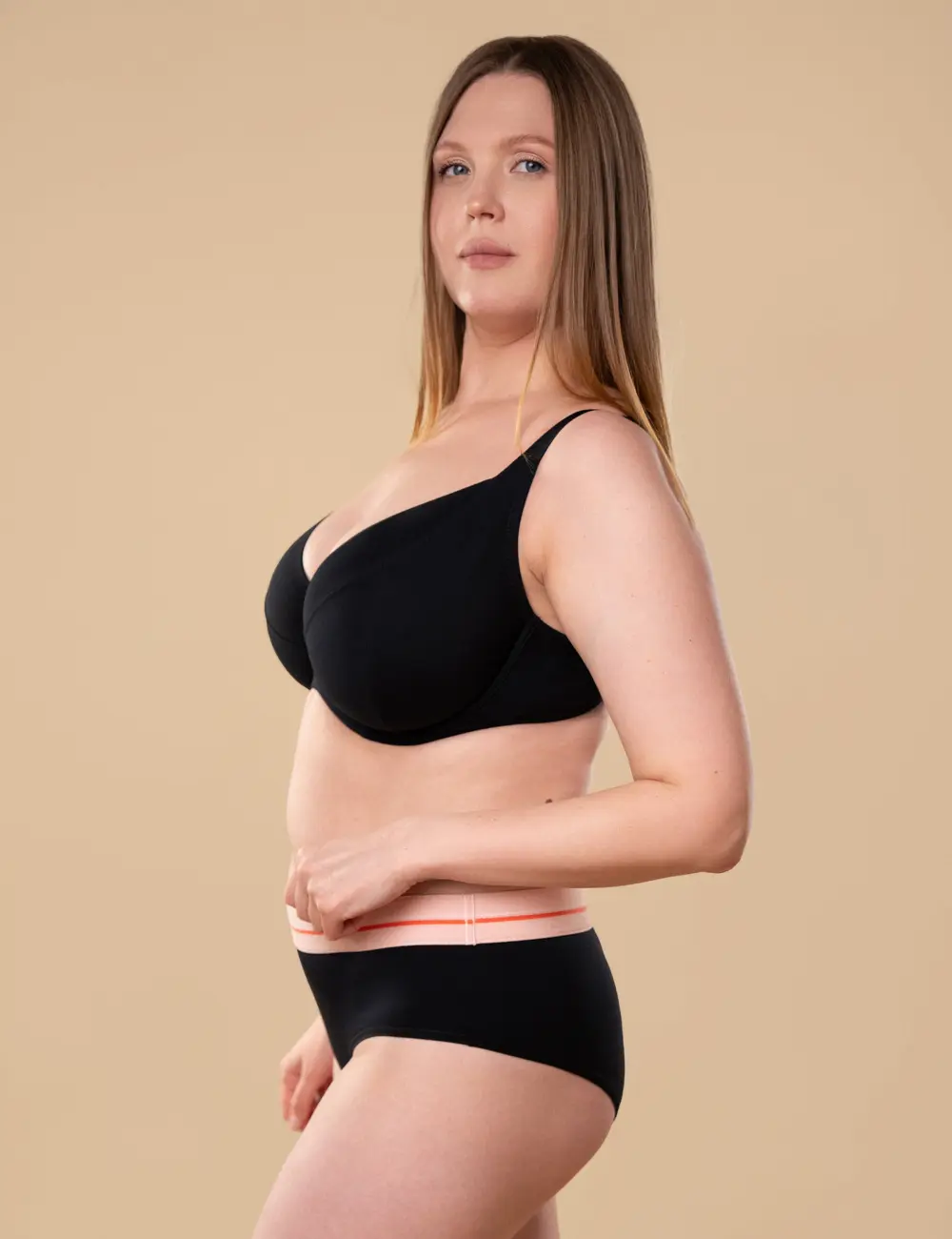 Majtki briefy 003SP czarne