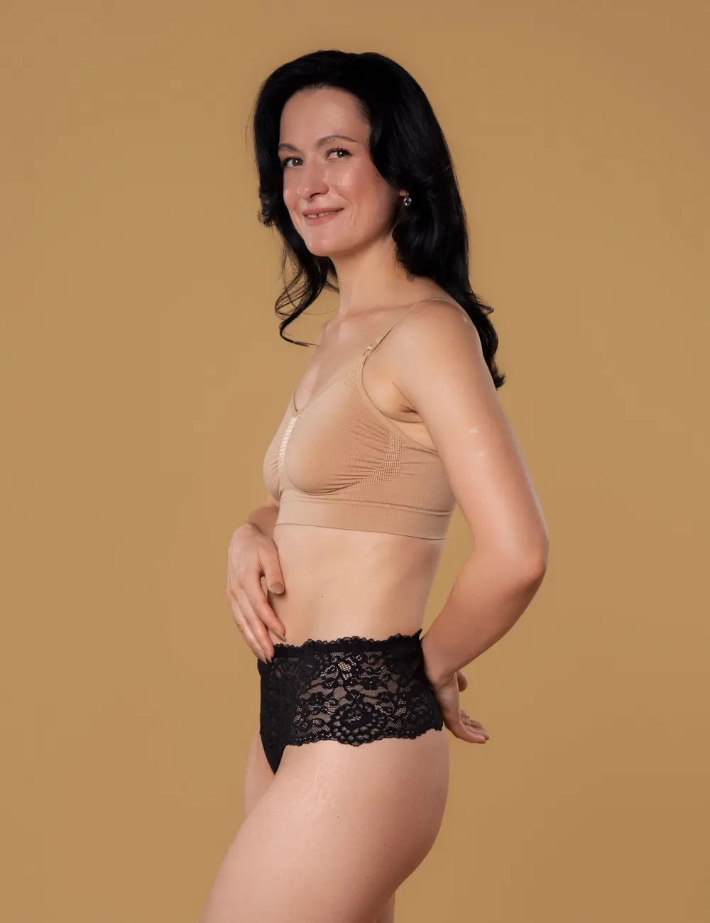 Majtki brazyliana wysokie 104NC (2 szt.)