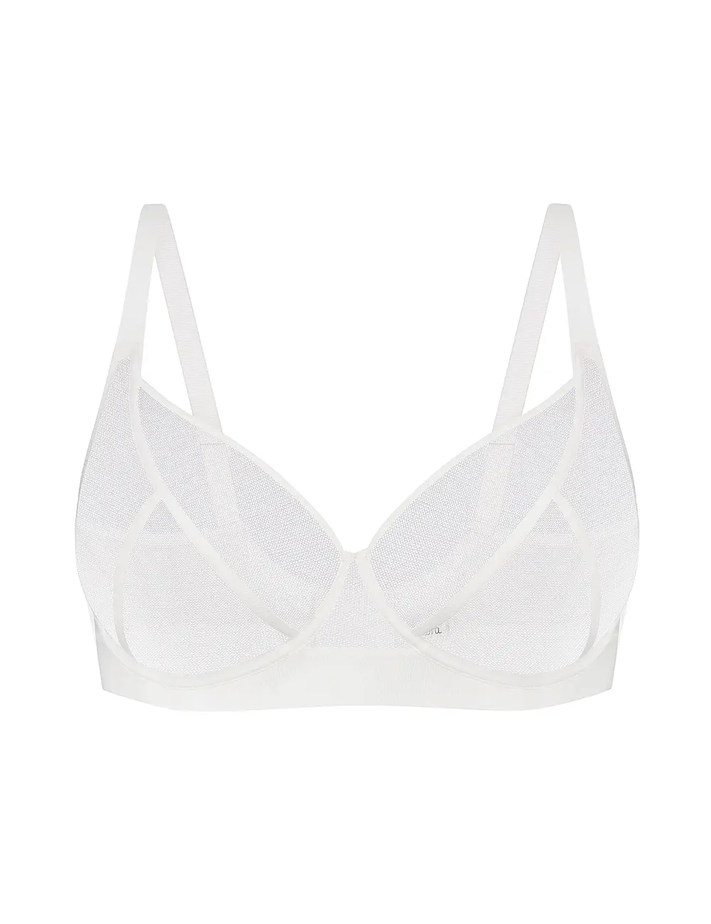 Biustonosz z miękką miseczką 411SC biały