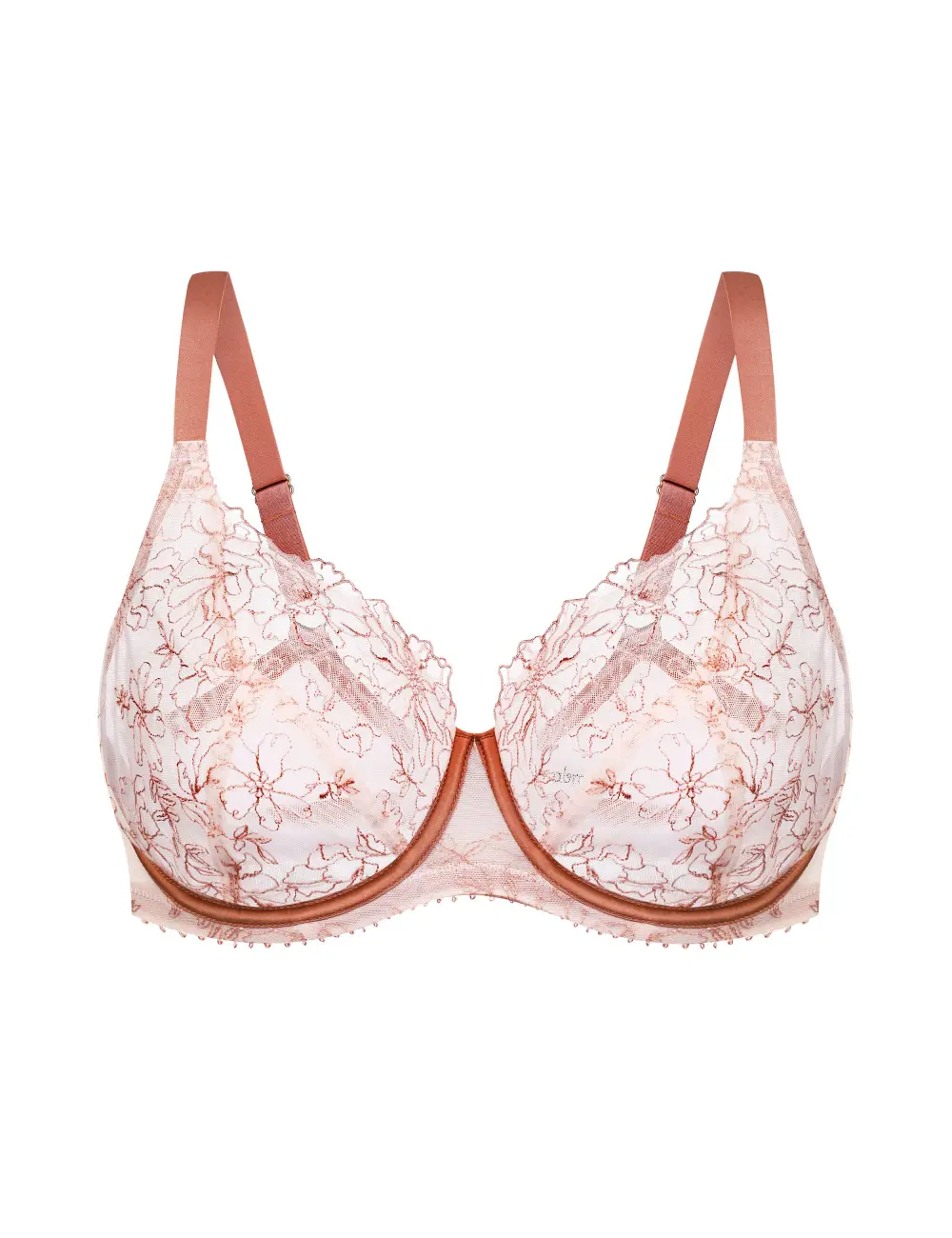 Biustonosz z miękką miseczką 011SR migdałowy