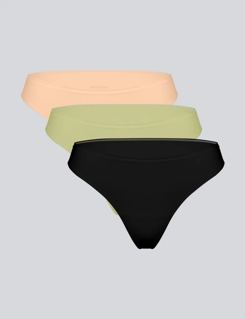 Majtki stringi 002BS (3 szt.)