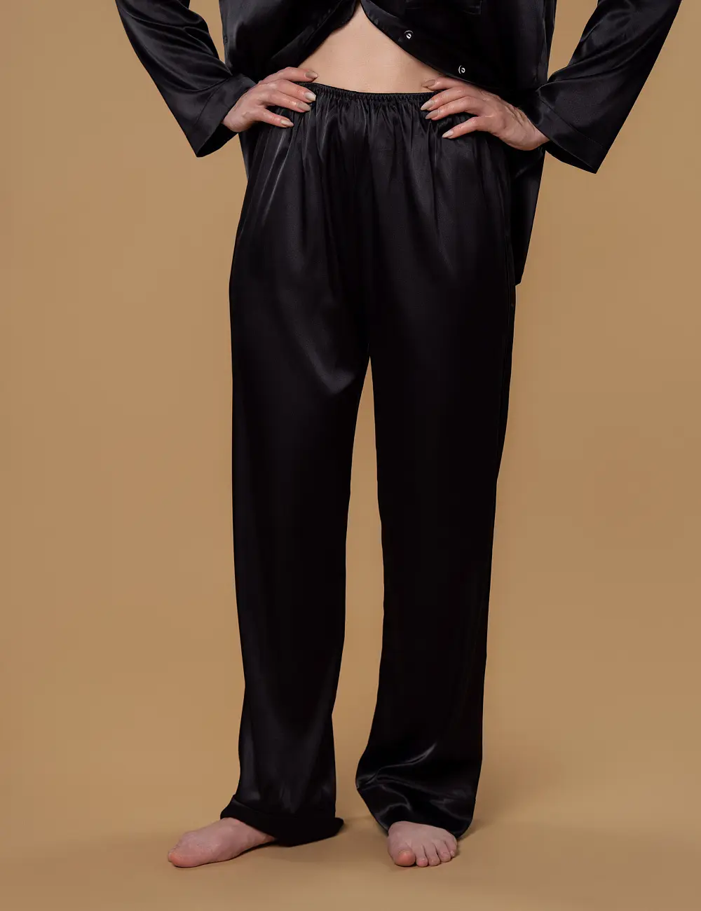 Spodnie 010BV czarne