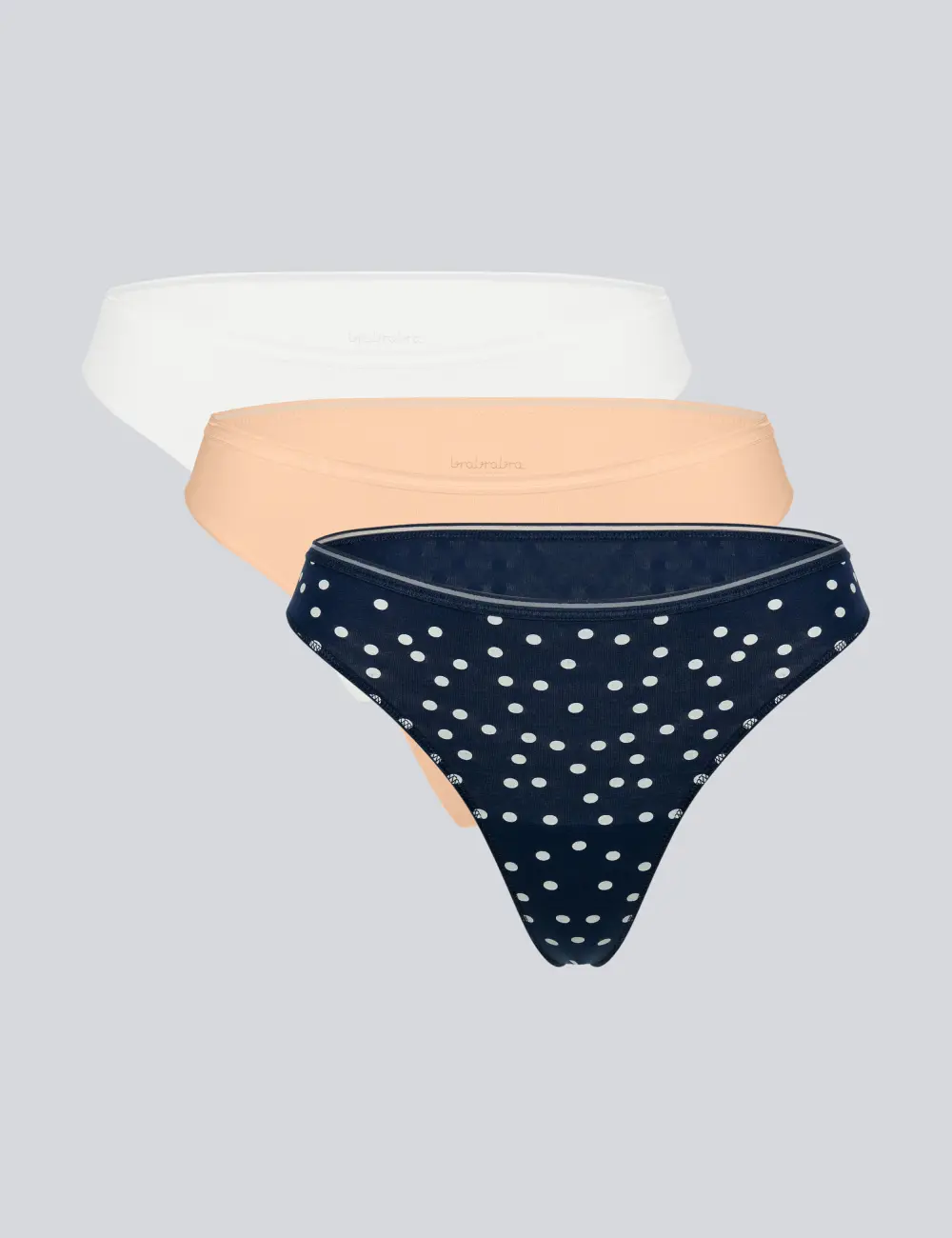 Majtki stringi 002BS (3 szt.)
