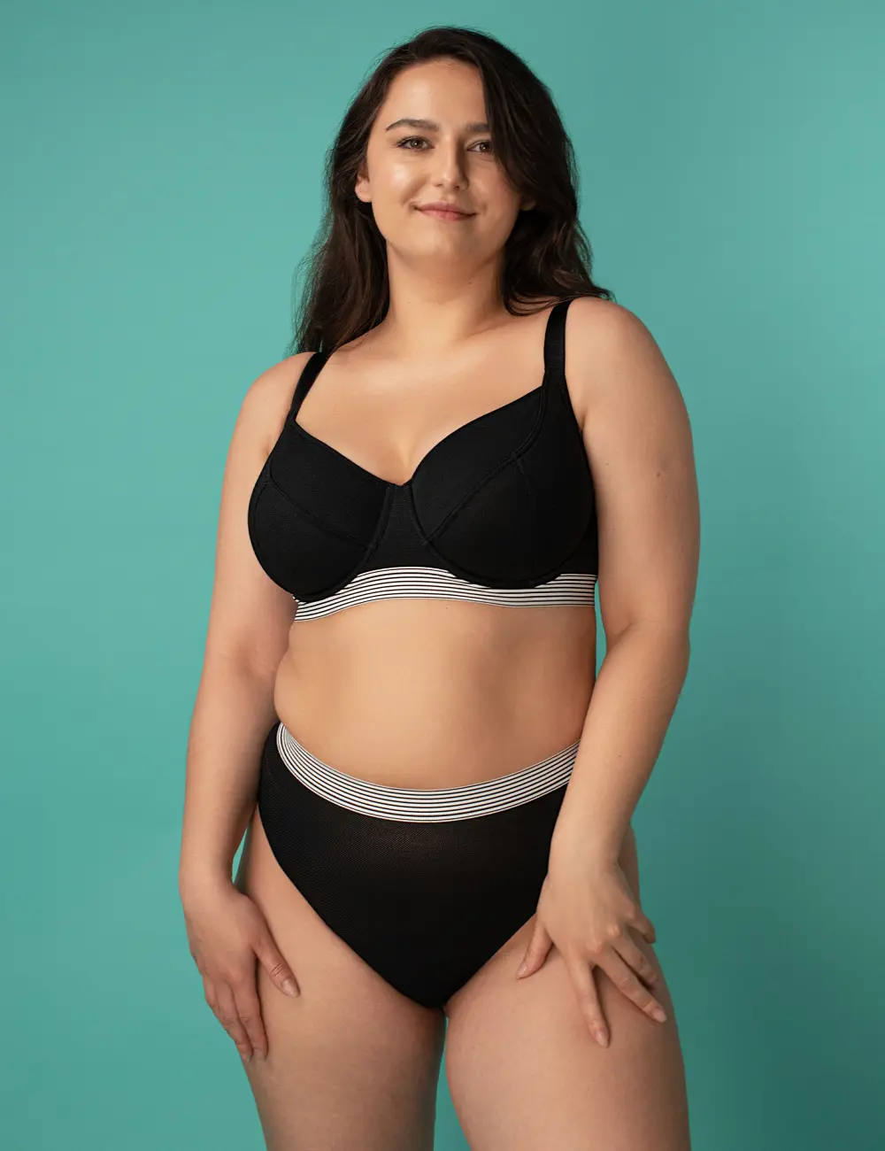 Majtki figi 101UC czarne