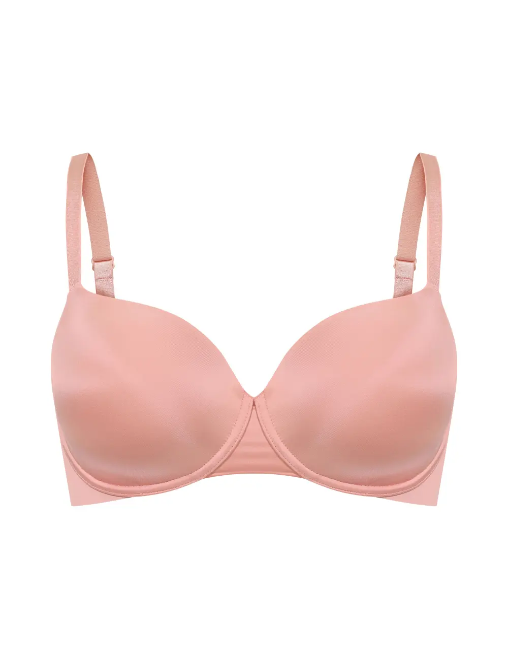 Biustonosz z miseczką Memory Foam 548CP pudrowy róż