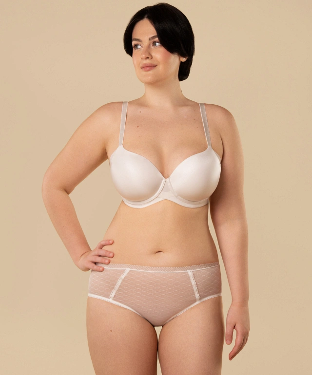 Biustonosz z miseczką Memory Foam 448CP ivory