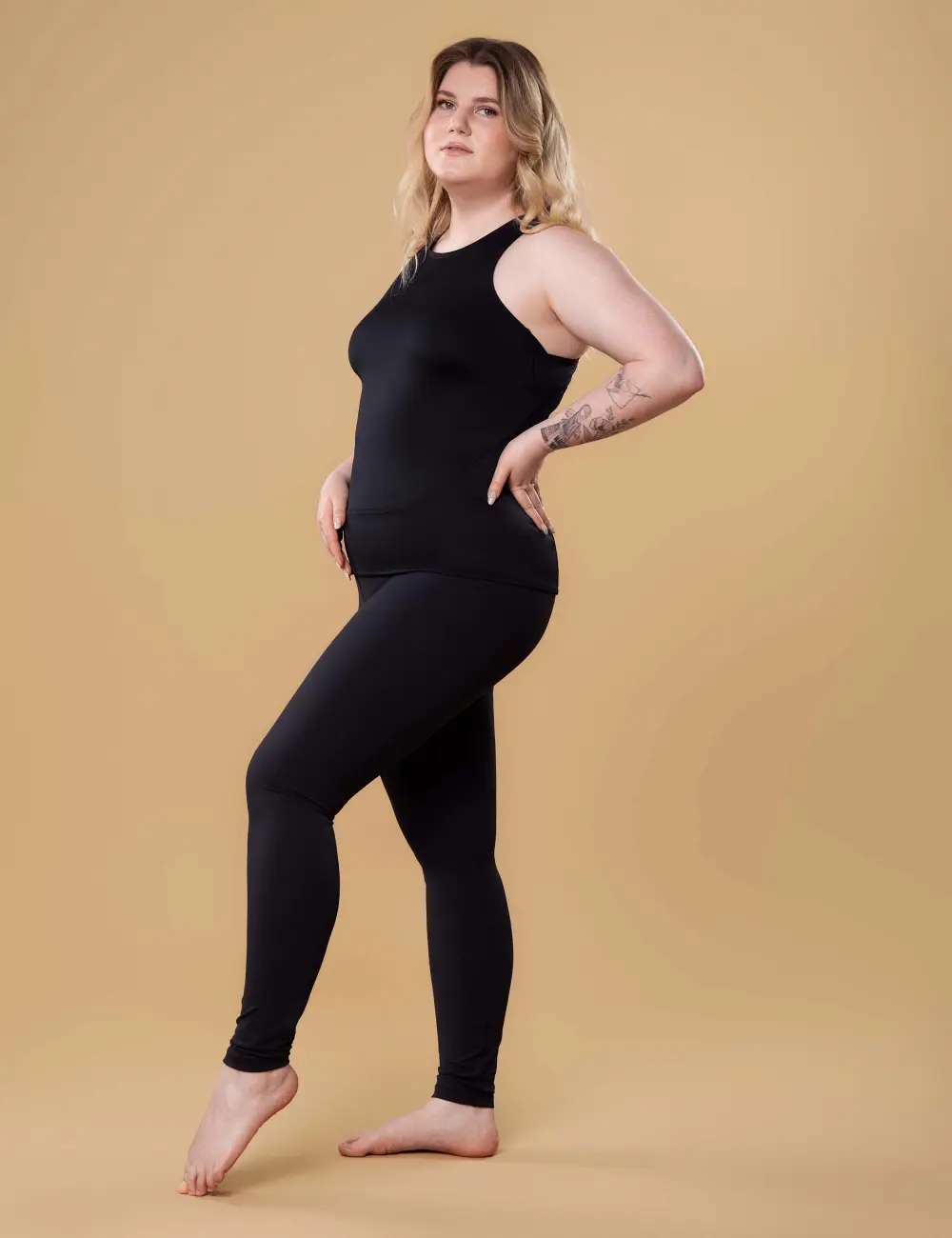 Legginsy 411UP czarne