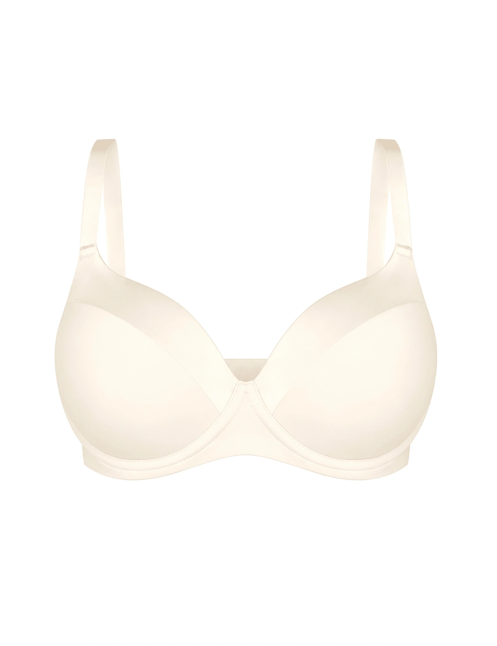 Biustonosz z miseczką Memory foam 248CP kość słoniowa