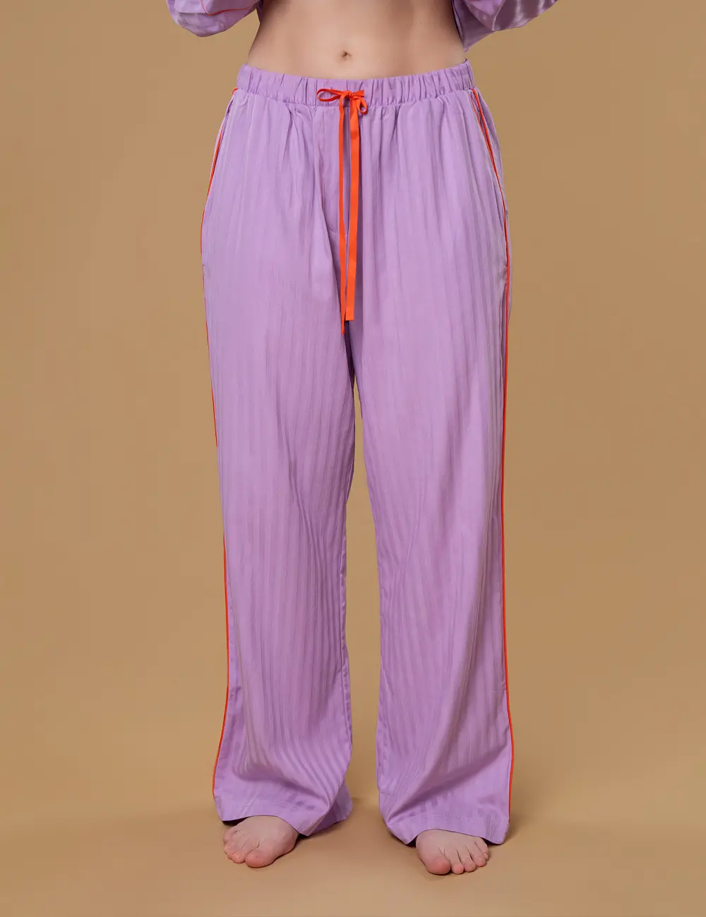 Spodnie 710FA liliowe