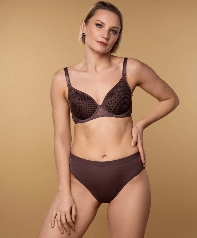 Majtki figi menstruacyjne 001ST mokka