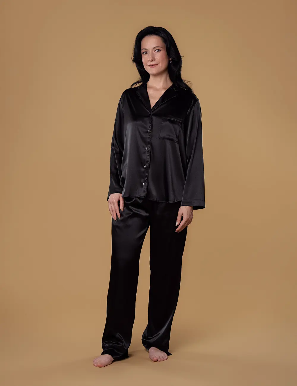 Koszulka nocna 004BV czarna