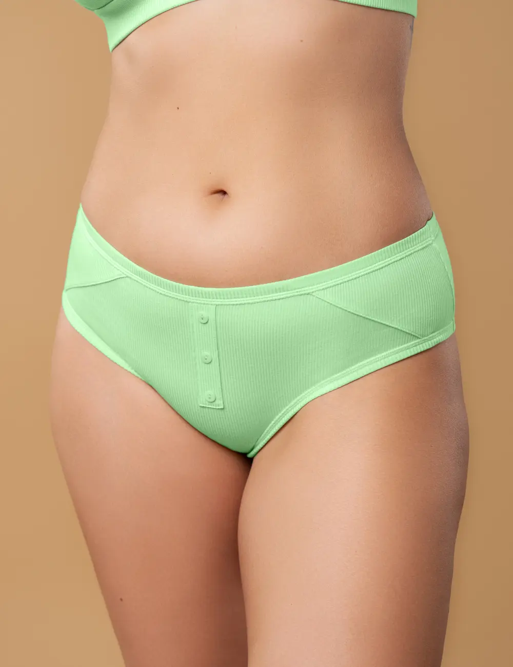 Majtki briefy 003GT mięta