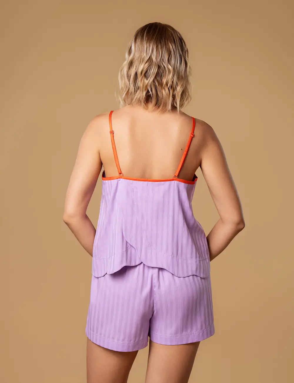 Szorty 713FA liliowe